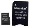 TransFlash (microSD) 2Gb Kingston + ad.ProDuo