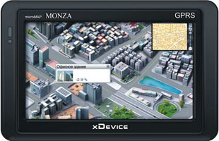 xDevice microMap-Device Monza+GPRS CityGuide (ПРОБКИ)